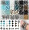 Bracelet Making Kit for Adults – Jewelry Making Supplies with 414pcs 8mm Beads, Pendants & Spacers